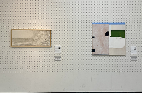 現代美術展会場