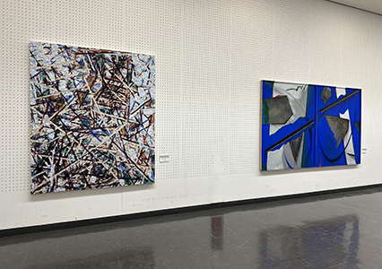 現代美術展会場