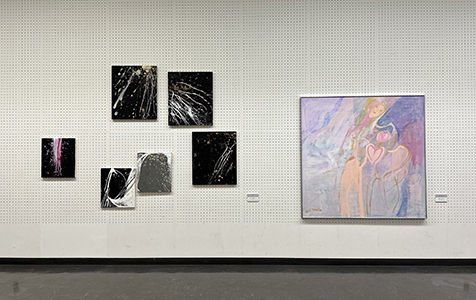 現代美術展会場