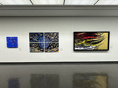 現代美術展会場